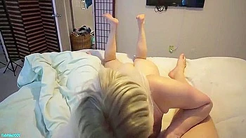 Older Stepmother Cheats With Stepson Next To Snoring Stepdaddy