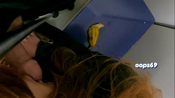 Guy Flashing his Dick to my StepMom in Public Train