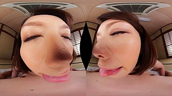 Mature Asian VR: Blowjob, Cowgirl  Missonary Porn