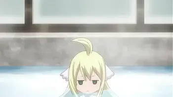 Fairy Tail OVA bath scene [nude filter]