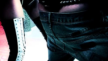 Sub Guy Submits to Two Hot Dommes