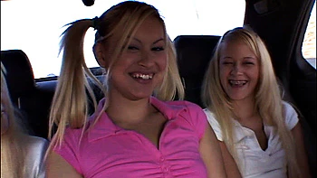 Milton babes lick nipples in POV threesome scene