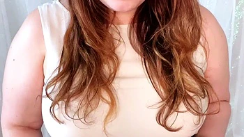 Amateur striptease and Solo masturbation