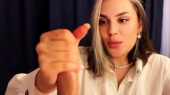 Step mom's milf hj - my first time masturbating off to porn!