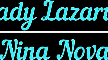 Extravagant Lady Lazarus and Nina Nova XO at pornstar smut