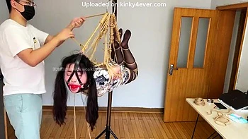 Chinese suspension: Hardcore, Fetish  Bondage Porn
