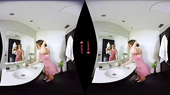 Zoe Doll - Peep My Pink: Blowjob, Cowgirl  Babe VR Porn