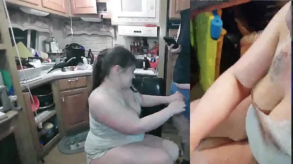 White Trash Step Dad Prepares her for a lesson she wont forget