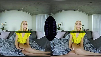 VR blonde anal pov: Blowjob, Doggy  Cowgirl Porn