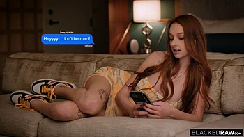 BLACKEDRAW BBC Hungry Baddie Melanie Marie Gets Filled Up By Isiah s Hard Cock: Porn