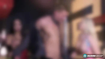 PornMegaLoad - Angel Wicky And Tigerr Benson The Tigerr The Angel And The Stud