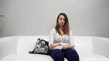 Czech College Girl Sandra Auditions