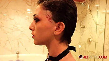 Extraordinary Sully Savage at deep throat video