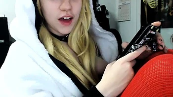 Euro Blonde Solo Masturbation