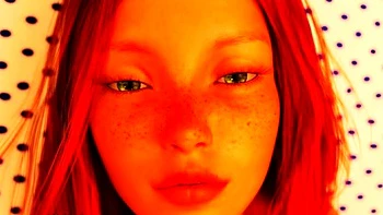 Small Titted Brunette Anja Toying Her Slit