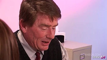 Flexible Teen Haley Sweet talk her Big Dick old Ugly Teacher to Fuck