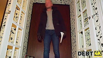 Russian Teen 18+ Sluts Caught A Collector And Milked His Cum. Compilation Of Russian Debtors