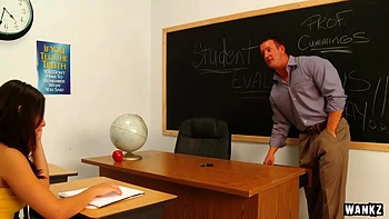 Allie Jordan Has To Stay After Class For Being Bad