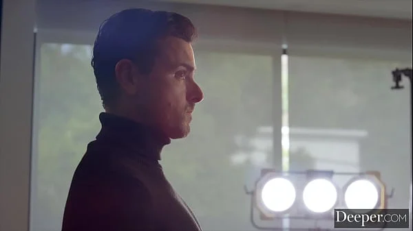 Deeper. Sexy Model Azul shows her client her naughty side