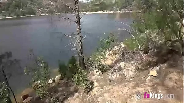 Jade looks for dudes to fuck at the lake. She loves exhibitionist experiences!