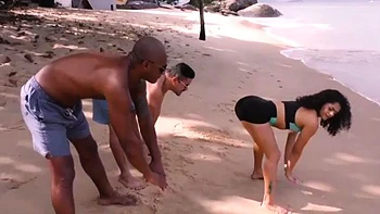 Beautiful and hot brunette with a big tail moaning and cumming, giving her pussy and very tasty spit for two: Porn