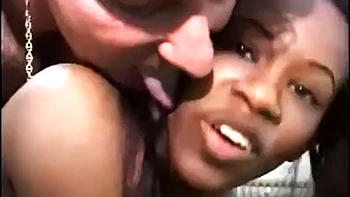 Ebony Double Penetrated: Blowjob, Doggy  Cumshot Porn