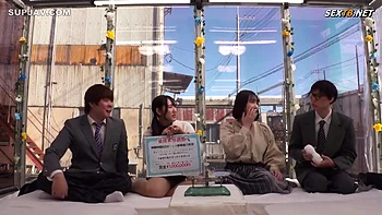 Friendly Stepmom Friends Vs. Virgin Reverse Pick-up Ejaculation Battle!!