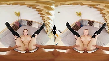 Blonde vr: Blowjob, Doggy  Cowgirl Porn