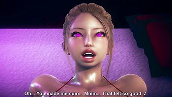 Sex with a Big Curvy Babe - 3D Hentai