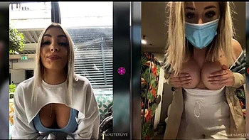 Mv397  2 GIRLs  SAME PLACE AND TIME  LAVATORY 2: Blonde, Xhamster  Public Porn