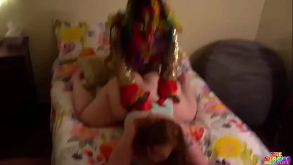 Mia Dior Getting Her Pussy Punished by Gibby The Clown