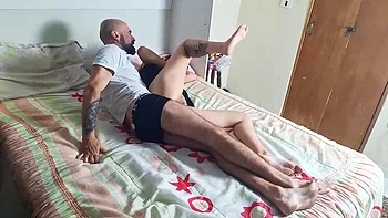 Stepson Gets Surprise Night Visit - Latina MILF Teaches Him Sex in Doggy Style