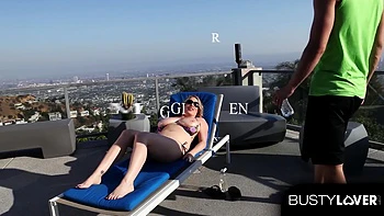 Maggie Green & Her Big Natural Tits Get Fucked Deeply