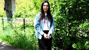 GERMAN SCOUT - Fit Slim Teen Pick Up for Hard Casting Fuck