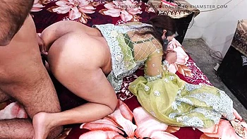 Desi Indian Aunty Doggystyle Anal Fuck - Rough Sex with Big Ass & Hindi Audio