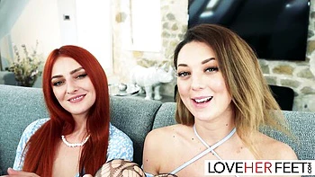 Katy Rose's foot fetish smut by Love Her Feet