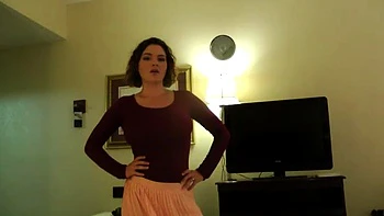 MILF catches not her stepson wanking, so she fucks him: Blowjob, Doggy  Cowgirl Porn