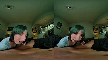 Gfhjfghfd: Blowjob, Doggy  Cowgirl VR Porn