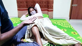 Desi Aunty Hot Oil Massage and Hardcore Doggy Style Fuck with Big Tits Mom