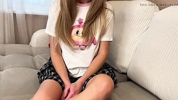 Russian Amateur Stepdaughter Begs For Big Dick - Family Taboo Sex With Arina Mills, Blowjob & Doggystyle