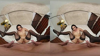 Vanessa Sky VR: Blowjob, Doggy  Cowgirl Porn