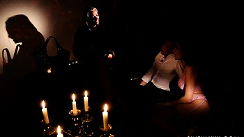 Hardcore pornstar threesome