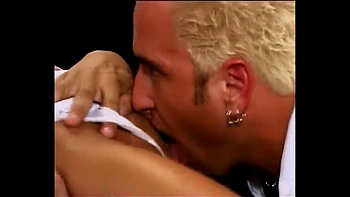 Barrett Blade fucks Taylor Ann's big tits and gets a blowjob in vintage HD episode 1