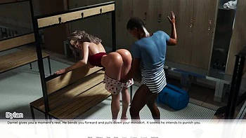 Wife & Stepmom 3D Animation: Rough BBC Fuck & Creampie - Husband Watches Cheating