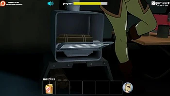 Fuckerman Winter Lovers Complete Gameplay - Huge Tits Teen & MILF Hardcore Threesome Anal Fuck