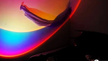 Cute amateur brunette naughty in solo jerking show on camera