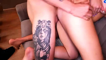 Jordy Fabian pumps his stepsister's tight ass, bringing her