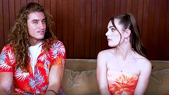 Amateur brunette Michelle with small tit