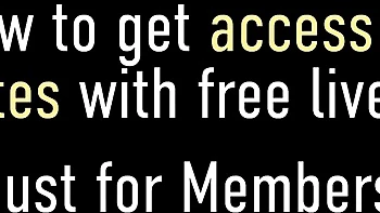 Naughty Sara Jay's big cock movie