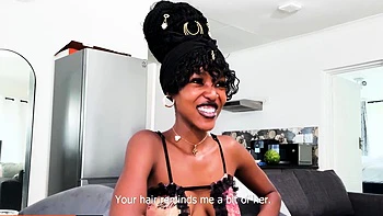 Big Tits Ebony Teen Rough Face Fucked